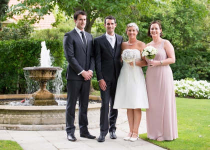 Bridal party at an Ascot House Receptions wedding