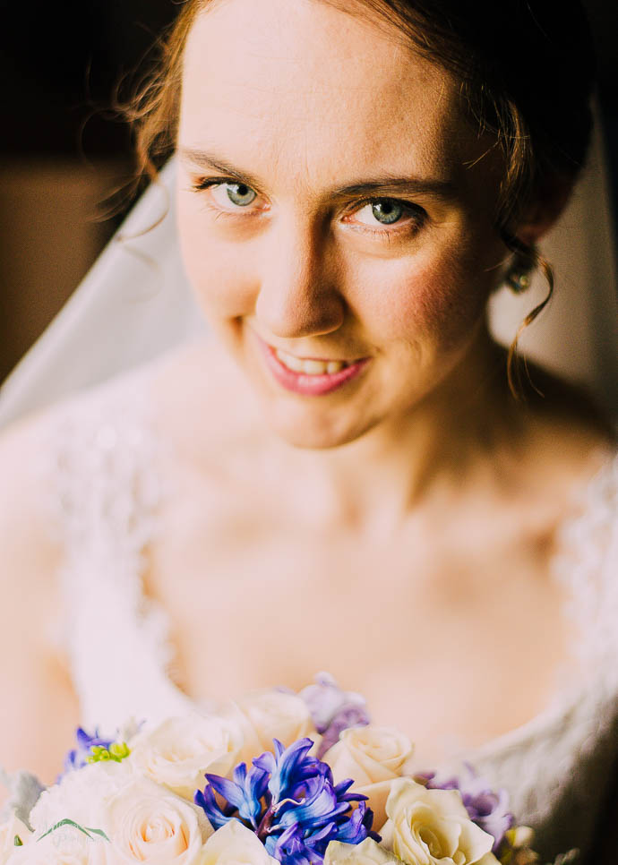 Portrait of bride