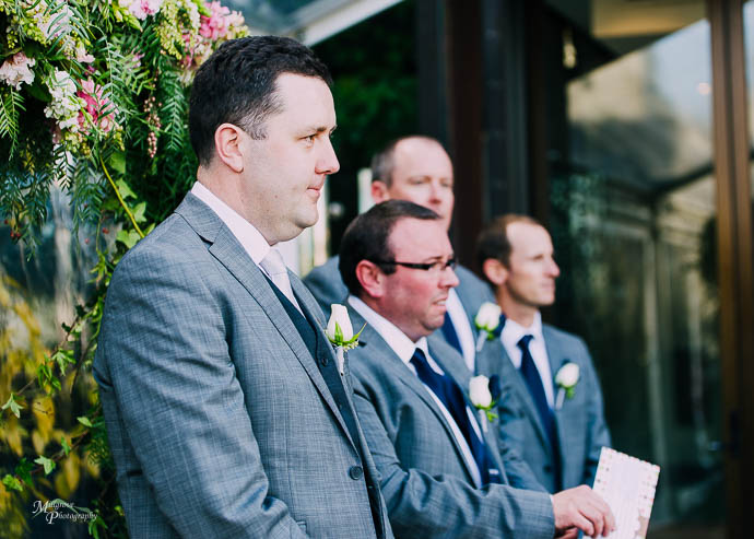 Wedding ceremony on The Deck, Circa - The Prince