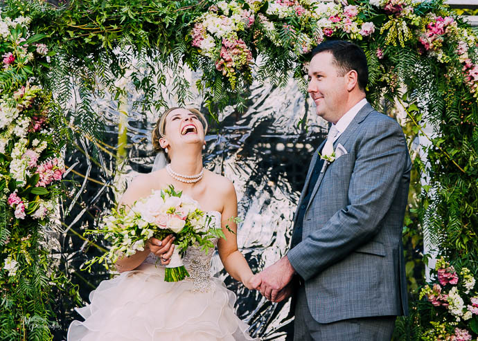Wedding ceremony on The Deck, Circa - The Prince