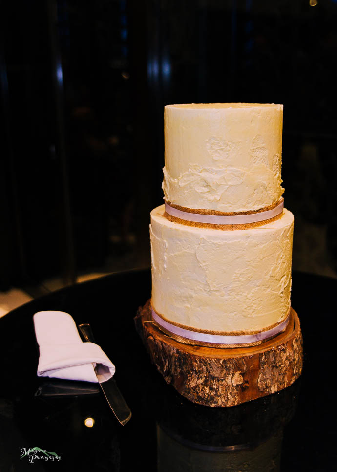 Wedding cake at The Deck, Circa - The Prince