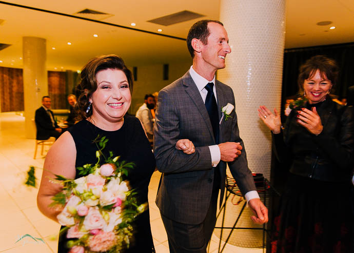 Bridesmaid and groomsman at The Deck, Circa - The Prince