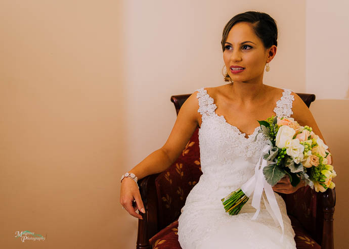 Portrait of bride