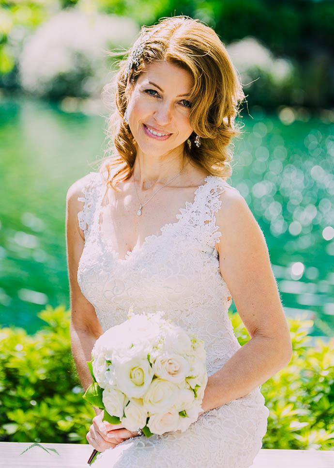 Bride on the swing at Ballara Receptions
