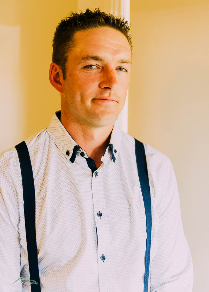 Portrait of Groom Grant