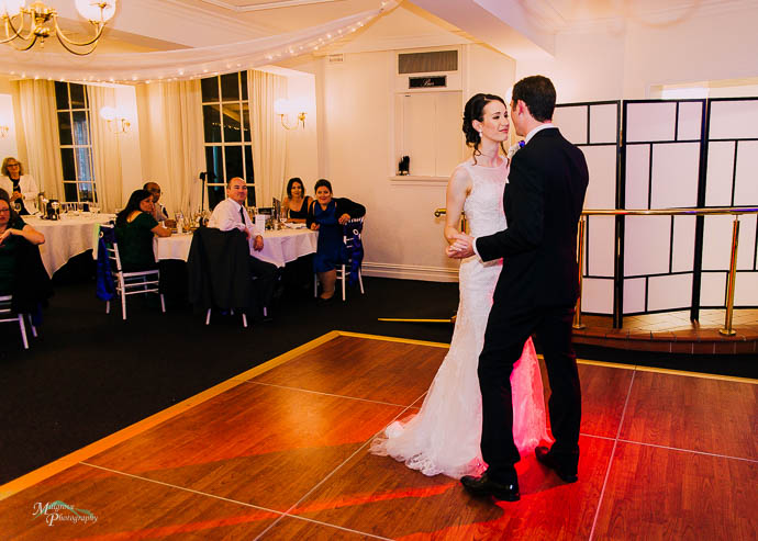 First dance at a Marybrooke Manor, Sherbrooke wedding