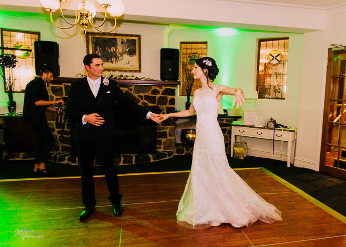 First dance at a Marybrooke Manor, Sherbrooke wedding