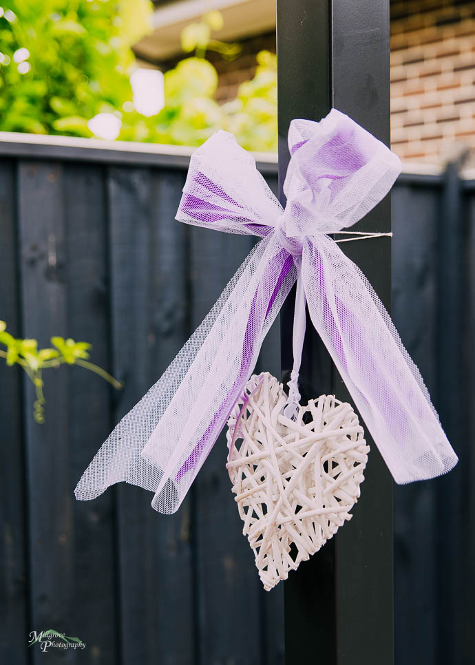 Hear shaped decoration