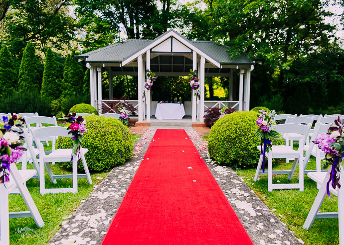 The gazebo at Marybrooke Manor, Sherbrooke