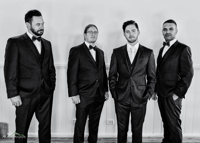 Groom and Groomsmen portrait
