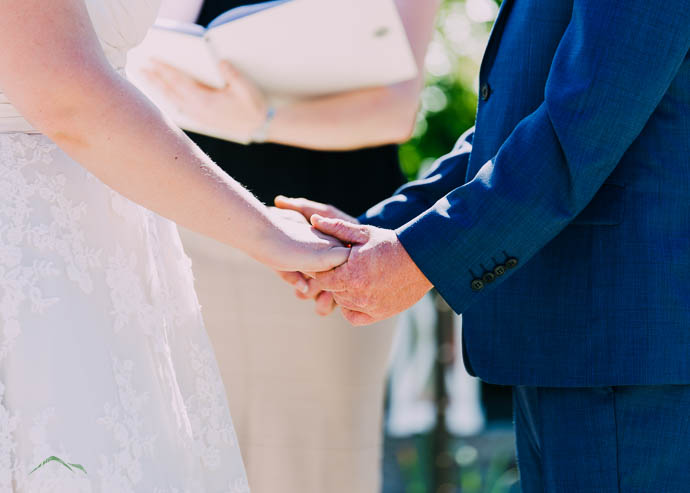 Wedding Ceremony at Warburton Golf Club