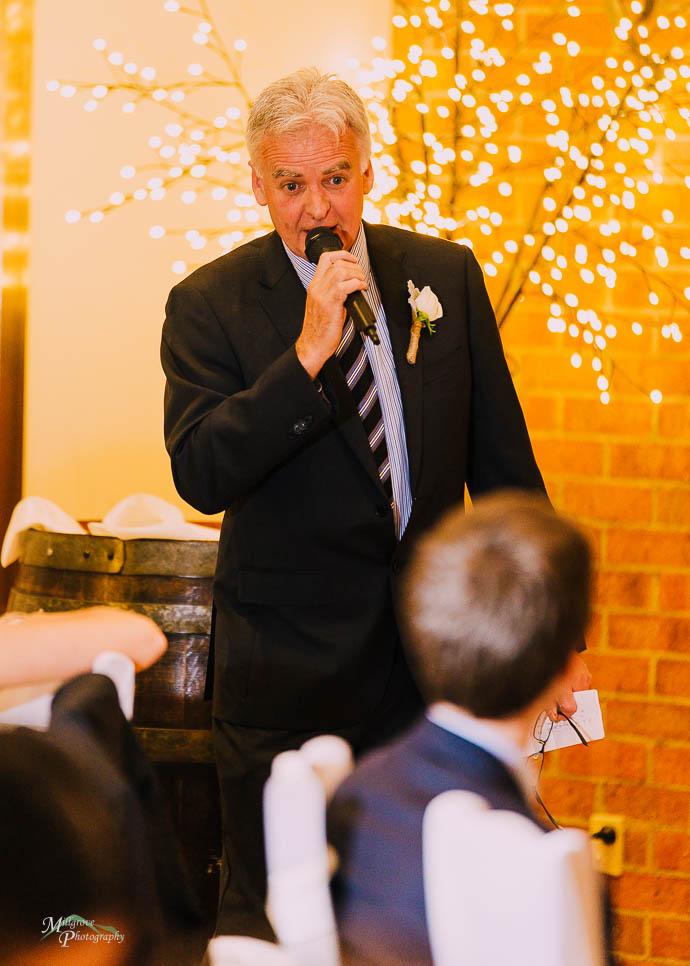 Candid moments during speeches at Wild Cattle Creek Winery