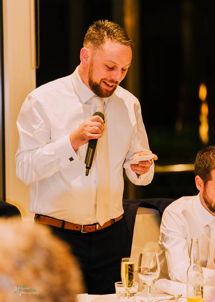 Candid moments during speeches at Wild Cattle Creek Winery