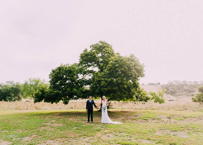Bridal photographer of a bride and groom at a Riverstone Estate Wedding