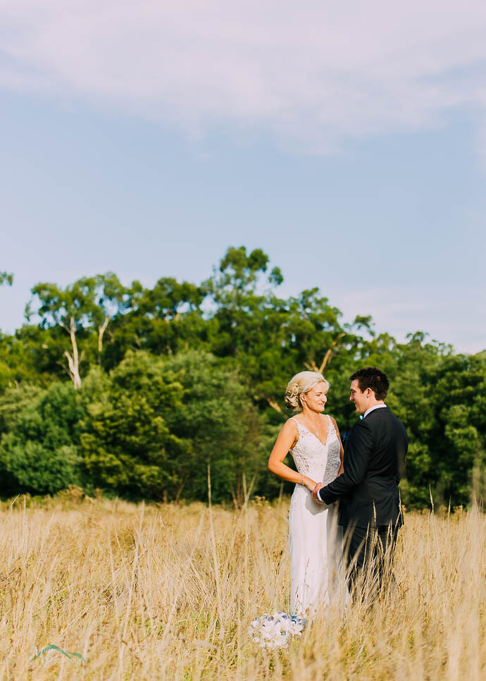 Bridal photographer of a bride and groom at a Riverstone Estate Wedding