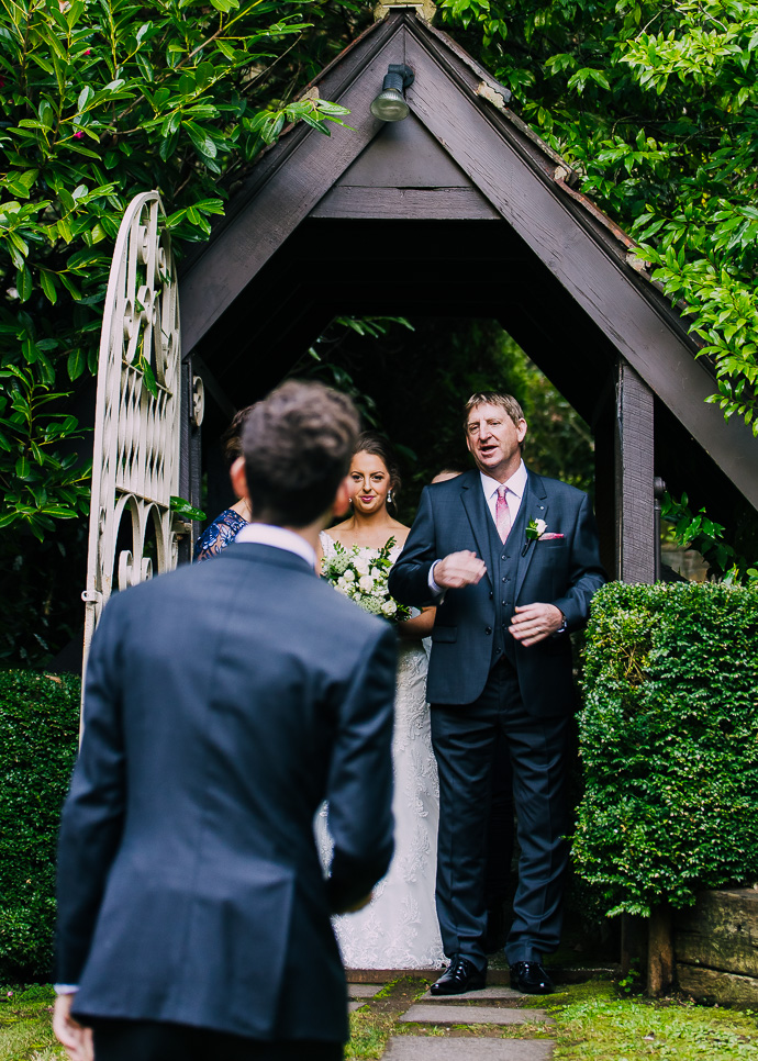 Wedding ceremony at Tatra Receptions