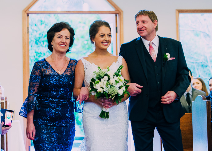 Wedding ceremony at Tatra Receptions