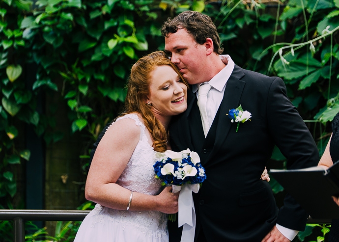 A Melbourne Zoo wedding in the butterfly house