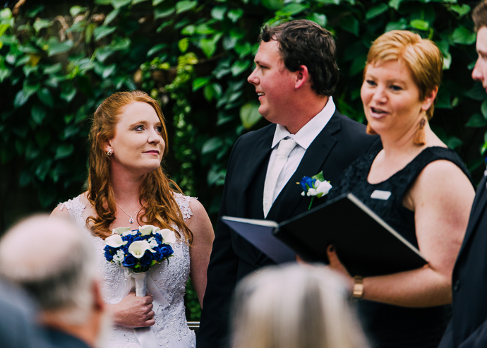 A Melbourne Zoo wedding in the butterfly house