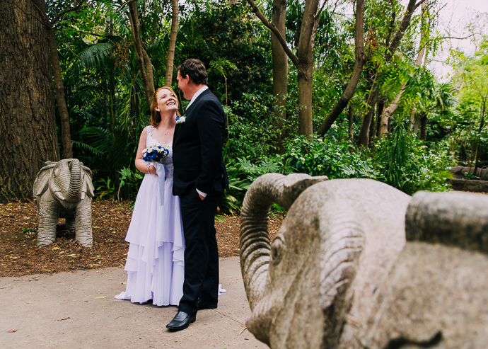 A man and woman talking to each other