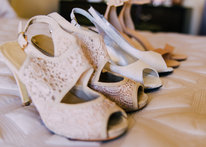3 pairs of high heels