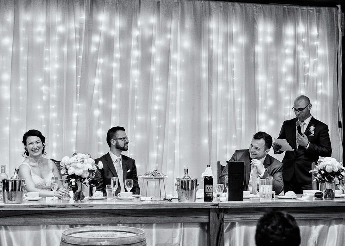 Guests dancing and enjoying a wedding reception