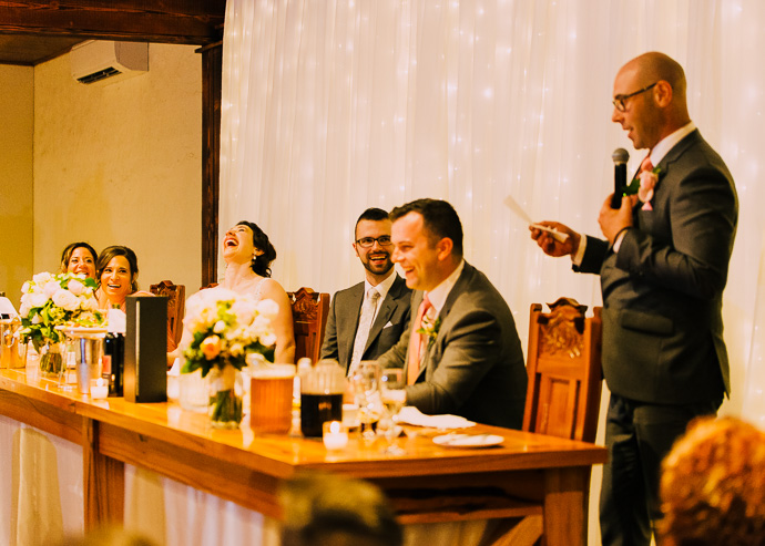 Guests dancing and enjoying a wedding reception