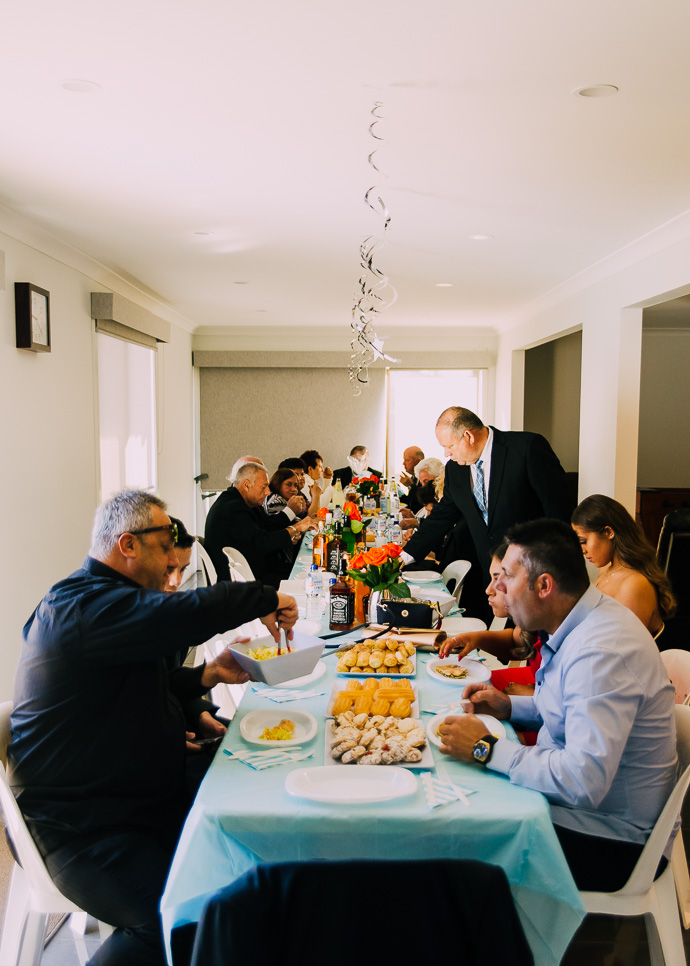 People sitting at a table