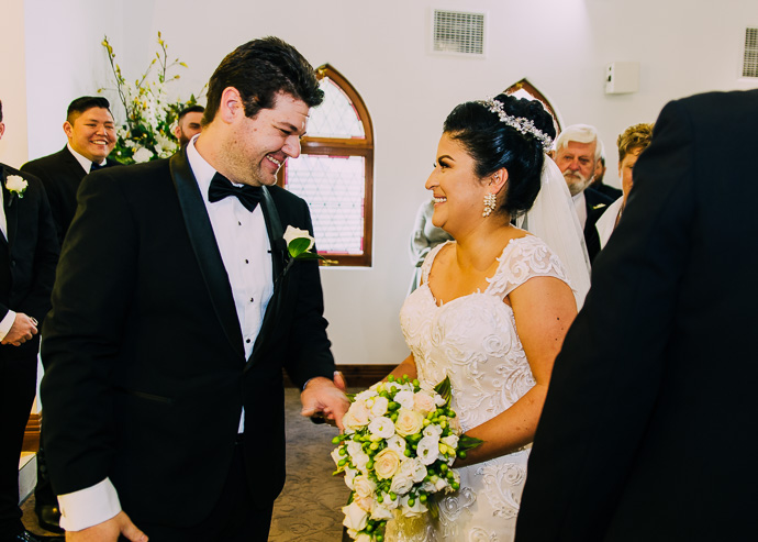 Yarra Valley Weddings - a ceremony at Ballara Receptions