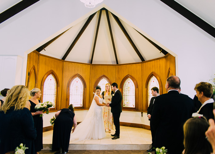 Yarra Valley Weddings - a ceremony at Ballara Receptions