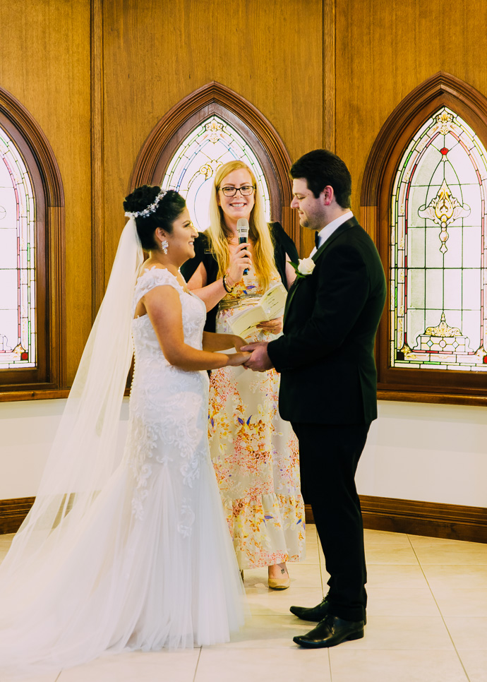 Yarra Valley Weddings - a ceremony at Ballara Receptions