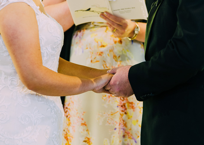 Yarra Valley Weddings - a ceremony at Ballara Receptions