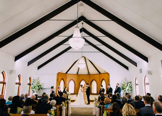 Yarra Valley Weddings - a ceremony at Ballara Receptions