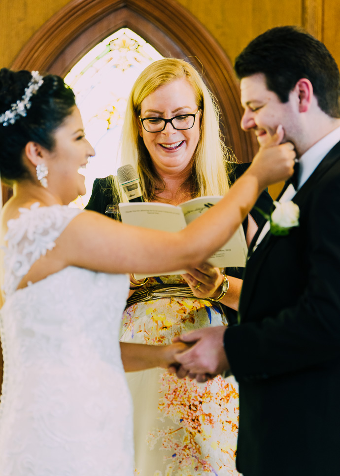 Yarra Valley Weddings - a ceremony at Ballara Receptions