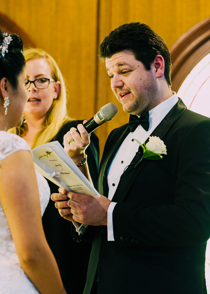 Yarra Valley Weddings - a ceremony at Ballara Receptions