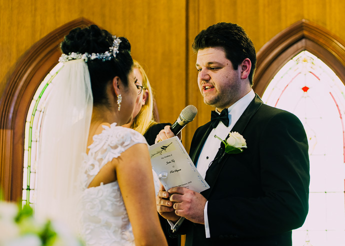 Yarra Valley Weddings - a ceremony at Ballara Receptions