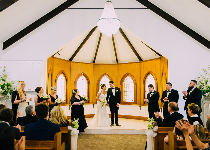 Yarra Valley Weddings - a ceremony at Ballara Receptions