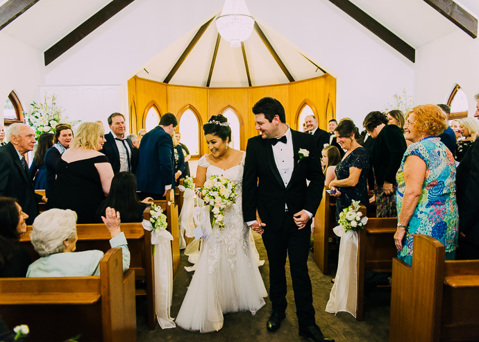 Yarra Valley Weddings - a ceremony at Ballara Receptions