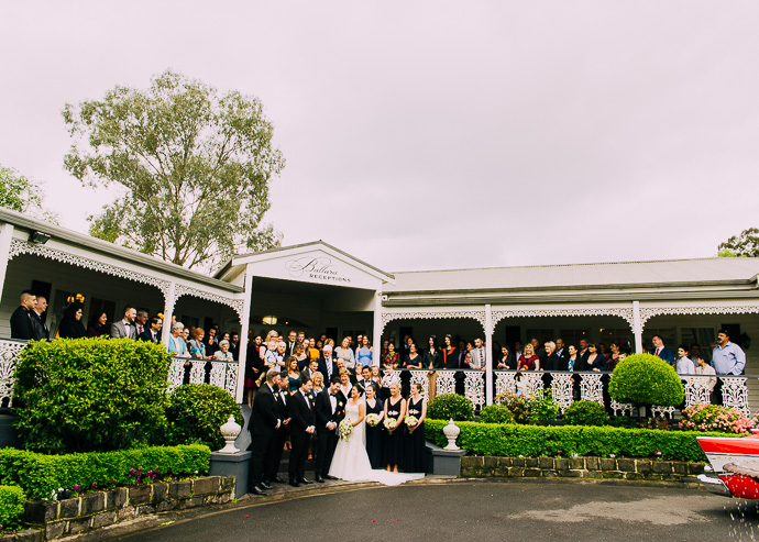 Yarra Valley Weddings - a ceremony at Ballara Receptions