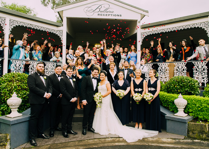 Yarra Valley Weddings - a ceremony at Ballara Receptions