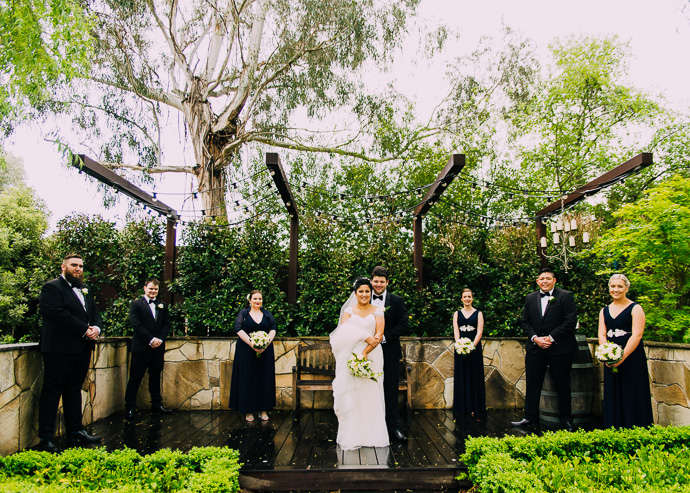 A bridal party